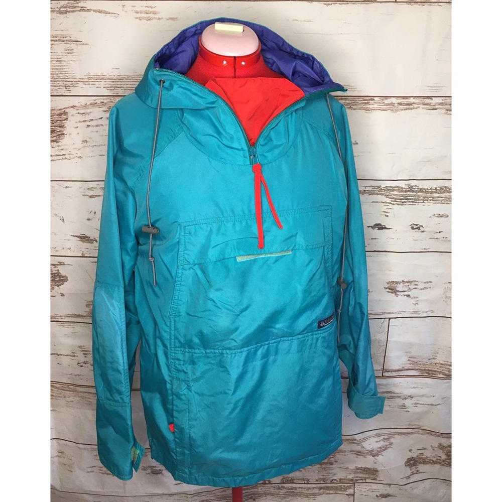 80s- 90s Retro Columbia Windbreaker